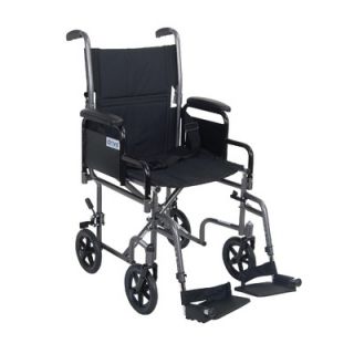 Drive Medical Transport Chairs Lightweight Steel Transport Wheelchair
