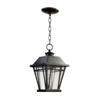 Quorum Baxter One Light Outdoor Pendant in Old World   765 8 95