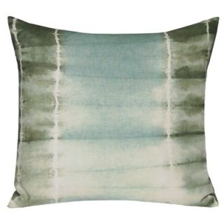 Kevin OBrien Studio Shibori Decorative Pillow in Vetiver   SHP VET