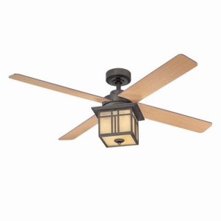 Westinghouse Lighting 52 Craftsman 4 Blade Ceiling Fan with Remote