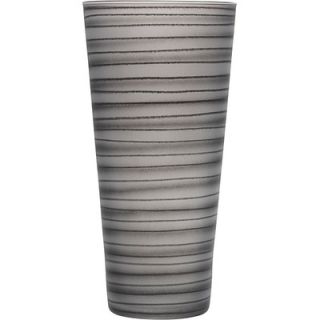 Orrefors Straw Medium Vase in Black