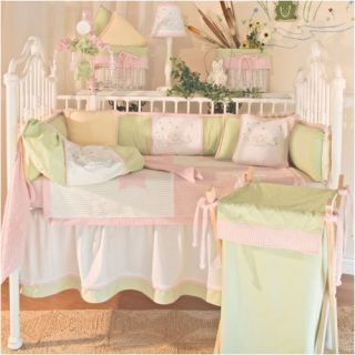 Froggy Pink Crib Bedding Collection