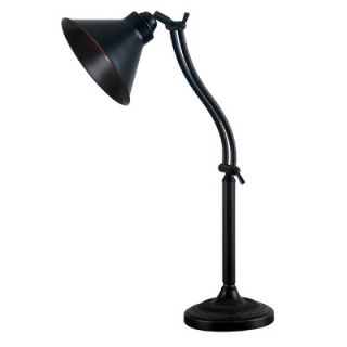 Kenroy Home Amherst Adjustable Desk Lamp in Oil Rubbed Bronze Finish