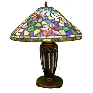 Warehouse of Tiffany Tiffany Style Floral Table Lamp   GB50+ES02