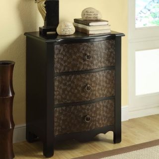 Monarch Specialties Inc. 3 Drawer Bombay Chest