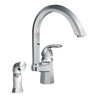 Moen Felicity One Handle Widespread High Arc Kitchen Faucet with