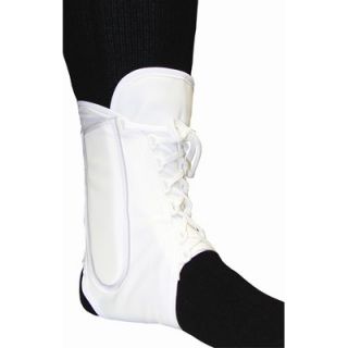 Bell Horn Lightweight Lace up Ankle Brace in White   165