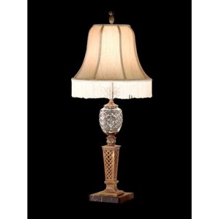 Dale Tiffany Antiques Roadshow Beckette Table Lamp in Brass