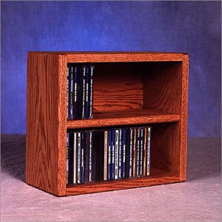 Wood Shed 200 Series 52 CD Multimedia Tabletop Storage Rack