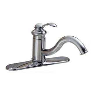 Fairfax Single Handle Centerset Kitchen Faucet with Low flow aerator