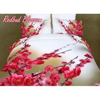 Dolce Mela Dolce Mela Redbud Blossom Duvet Cover Set