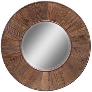 Cooper Classics Riley Mirror in Distressed Natural Rustic Wood