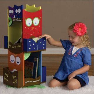Levels of Discovery Owls Revolving Bookcase   LOD20059