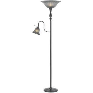 Cal Lighting Torchiere Lamp in Dark Bronze   BO 2052 DB