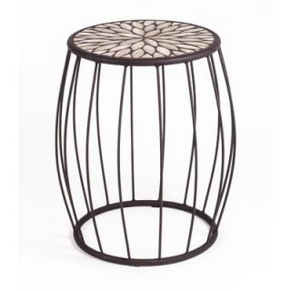 New Rustics Home Mosaic Speckled Hen Cage Side Table