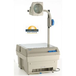 Closed Head Single Lens Overhead Projector (2200 lumens) with Optional