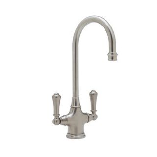 Rohl Perrin And Rowe Single Hole Bar Faucet with Double Lever Handles