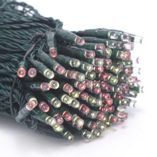 Mr. Light 200 LED Solar String Lights with Green Wire in Multicolor