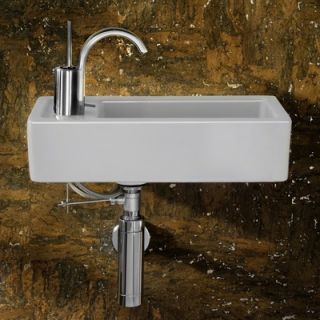 Porcher Solutions Rectangle Bathroom Sink   26040 00