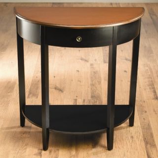 AA Importing Crescent Console Table   49854 BK