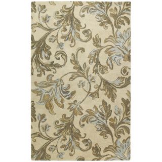 Calais Floral Waterfall Ivory Rug