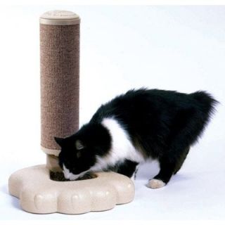 Good Pet Stuff Co. Plastic Feeder and Scratching Post