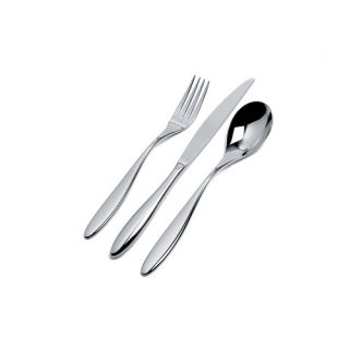 Mami Cutlery Set for 6 Persons Monobloc in Mirror Polished by Stefano