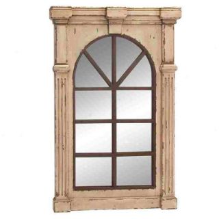 Woodland Imports Wall Accent Wood Mirror