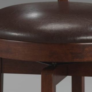 Hillsdale Archer Swivel Bar Height Barstool in Brown   4166 830