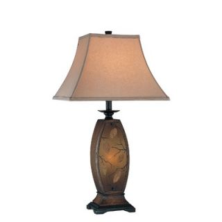 Lite Source Jaquan Table Lamp with Nightlight in Antique Gold