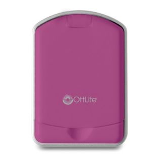 OttLite LED Mini Flip Lite in Pink  