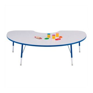 Rainbow Accents KYDZ Toddler Height Activity Table  Kidney (48 x 72)