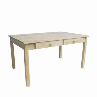 International Concepts Juvenile Table with 4 Drawers