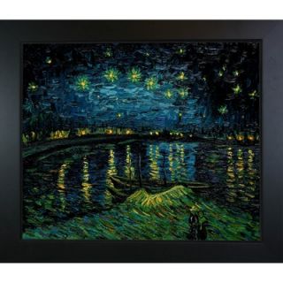 Tori Home Starry Night over the Rhone Canvas Art by Vincent Van Gogh