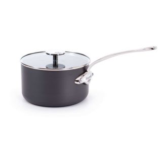 Stone2 Sauce Pan with Glass Lid and 7 Cast Stainless Steel Handle