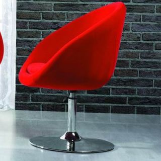 International Design Barrel Adjustable Leisure Chair in Red