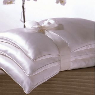 kumi kookoon Baby Silk Filled Pillow in White  