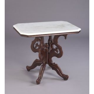 Design Toscano Chantret Marble Topped End Table