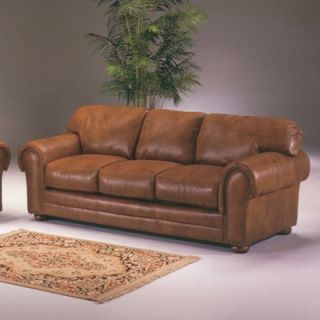 Omnia Furniture Cheyenne Leather Sleeper Set   CHEY   QS