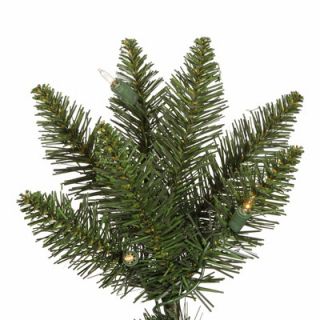 Vickerman Durham Pole Pine 8.5 Artificial Christmas Tree with Clear