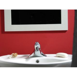 Ceramix Single Hole Metering Bathroom Faucet with Single Lever Handle