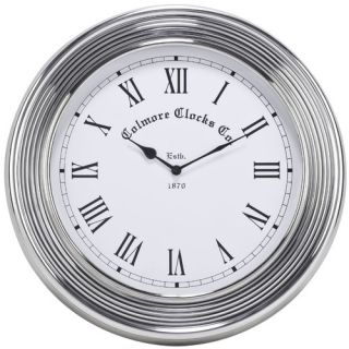 Cooper Classics Henley Wall Clock in Toffee