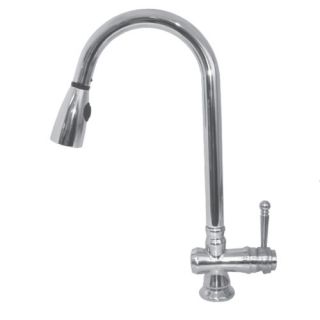 Empire One Handle Single Hole Pull Down Kitchen Faucet