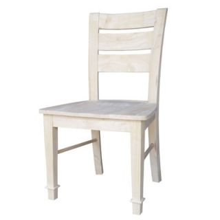 International Concepts Unfinished Tuscany Chair (Set of 2)