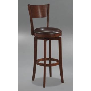 Hillsdale Archer 24.5 Swivel Counter Stool in Brown   4166 826