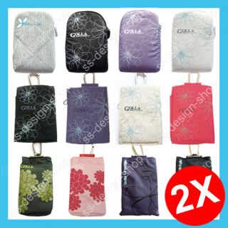 Lot of 2 Golla Bags for  iPod iTouch Mobile Cell Phone iPhone