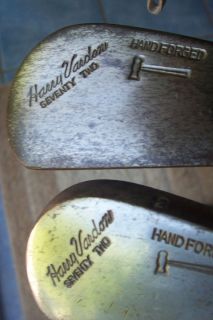 Hickory Wood Shaft Harry Vardon Matched Irons