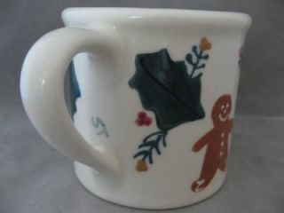 Hartstone Pottery Hand Painted Huge Holiday Mug