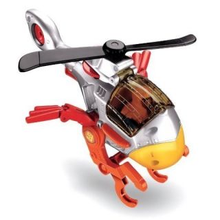 Imaginext HAWK COPTER Helicopter with Pilot   Propeller Spins Turbo