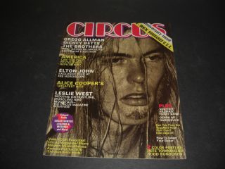 Circus Magazine Oct 1974 Vol 9 No 1 Gregg Allman